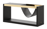 Laskasas Ryan Storage Unit – Black Lacquer Matte