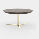 Laskasas Sen Coffee Table in Smoked Eucalyptus Veneer Matte