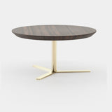 Laskasas Sen Coffee Table in Smoked Eucalyptus Veneer Matte, second view
