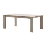 Laskasas Susan Dining Table in Beige Grey, transparent background