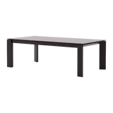 Laskasas Susan Dining Table in Smoked Oak, transparent background