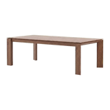 Laskasas Susan Dining Table in Walnut, transparent background
