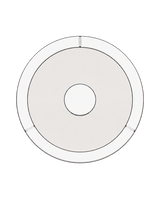 Laskasas Tanny Mirror — Polished — transparent background
