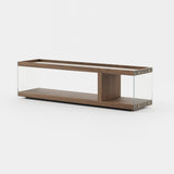 Laskasas Thoreau Storage Unit in Walnut Veneer Matte