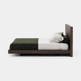 Laskasas Uso Bed in Smoked Eucalyptus Veneer Matte, third view