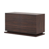 Laskasas Uso Chest of Drawers — Smoked Eucalyptus Veneer Matte