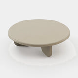 Laskasas Williams Coffee Table in Beige Grey Lacquer Matte, third view
