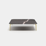Linley Metal Leg Luxury Coffee Table, alternative angle