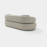 Louis Contoured Shell Luxury Sofa, alternative angle
