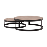 lua walnut black base