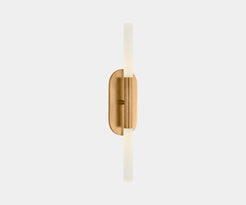 Kelly Wearstler Rousseau Medium Vanity Sconce with Crystal Lenses - Luxury Interior Lighting