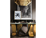Statement chandelier with black crystals - elevate your interior