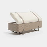 Luxury Upholstered Margon Bench, alternative angle