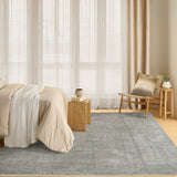 Madison Square Slate Luxury Rug, available from Touched Interiors UK