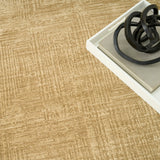 Madison Square Taupe Luxury Rug, available from Touched Interiors UK