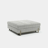 Margon Large Square Luxury Pouf, alternative angle