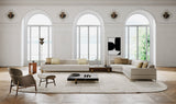 Margon Metal Inlay Luxury Coffee Table styled in a luxury interior