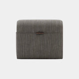 Maria Contemporary Pouf with Storage