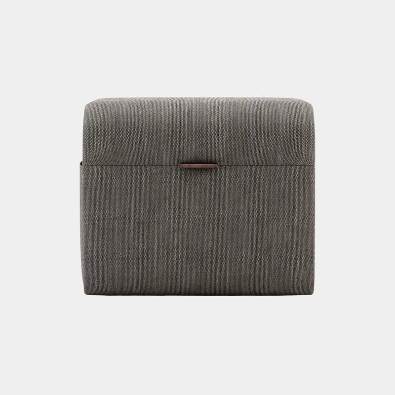 Maria Contemporary Pouf with Storage