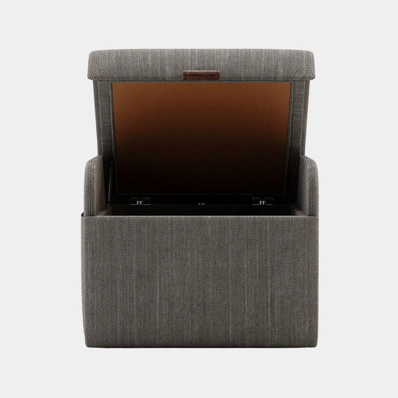 Maria Contemporary Pouf with Storage