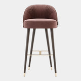 Matilda Pleated Luxury Bar Chair