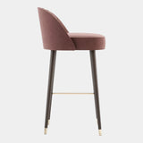 Matilda Pleated Luxury Bar Chair