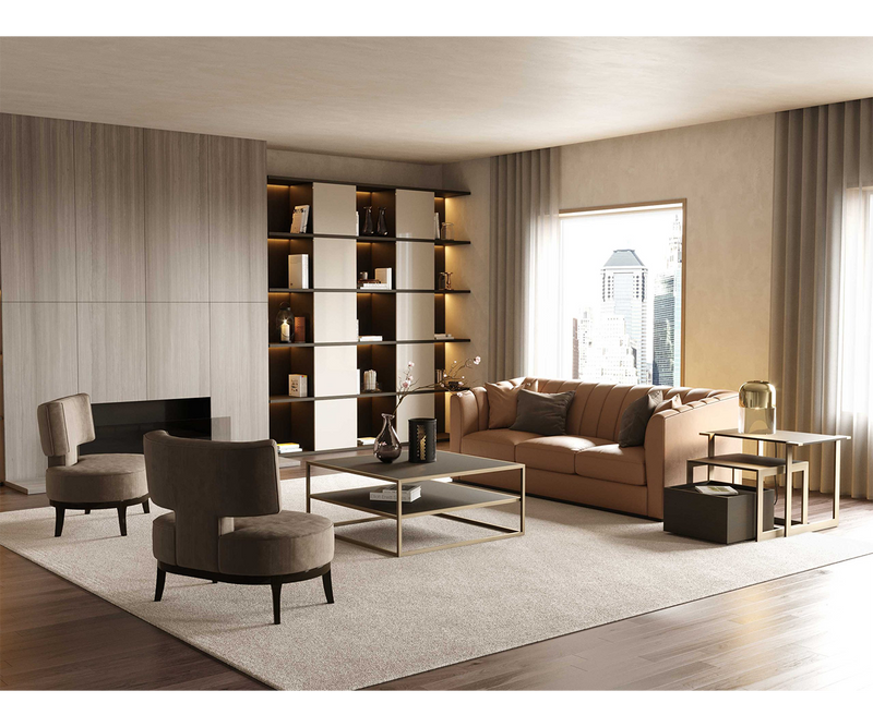 Tonic Bouclé Armchair: Modern Luxury in a T-Shaped Embrace | Touched ...