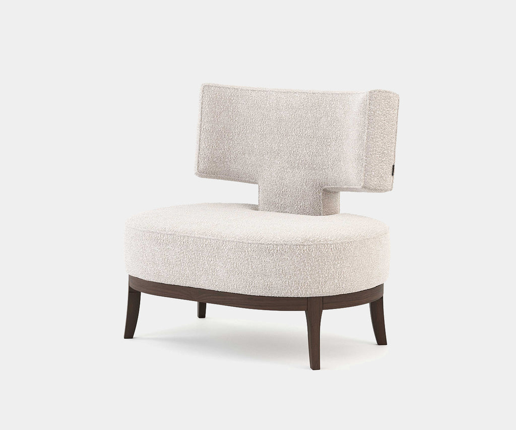 Tonic Bouclé Armchair: Modern Luxury in a T-Shaped Embrace | Touched ...