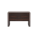 Laskasas Mucala Bedside Table in Smoked Eucalyptus with transparent background