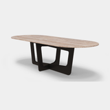 Caffe Latte Napoli Oval Dining Table, second view