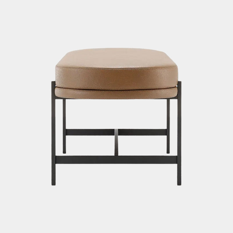 Natural Leather Beatrix Bench