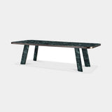 Nuraghe Splayed Leg Marble Luxury Dining Table, second view