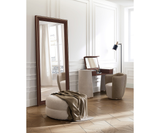 Oldroyd Writing Desk: Luxury Designer Desk with Leather and Marble, alternative angle