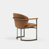Primrose Sculpted Luxury Dining Chair, alternative angle