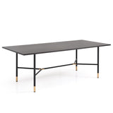 Bofo 220 Dining Table - Black Oak