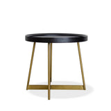 Lane Side Table - Smoke Oak Gold