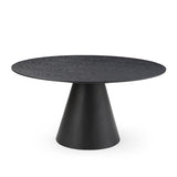 Tavamo 150 Dining Table - Black Oak
