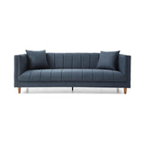 Regency 3-Seater Sofa - Nappa Midnight Blue