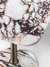 Rastrema Tapered Column Luxury Console Table, detail