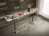 Rastrema Tapered Column Luxury Console Table in a room setting