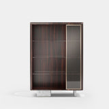 Ravello Fluted Glass Luxury Cabinet, alternative angle