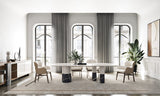 Ravello Marble Base Luxury TV Unit styled in a luxury interior