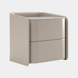 Rebecca Patina Marble Top Luxury Bedside Table – Modern Designer Nightstand