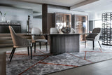 Giorgio Collection Moonlight Rectangular Dining Table in Tasmanian curly eucalyptus, room view