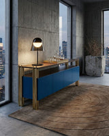 Reticolo Lacquered Luxury Sideboard in a room setting