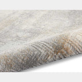 Rush Grey Beige Luxury Rug, available from Touched Interiors UK