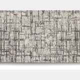 Rush Ivory Grey Luxury Rug, available from Touched Interiors UK