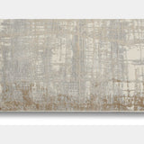 Rush Ivory Taupe Luxury Rug, available from Touched Interiors UK