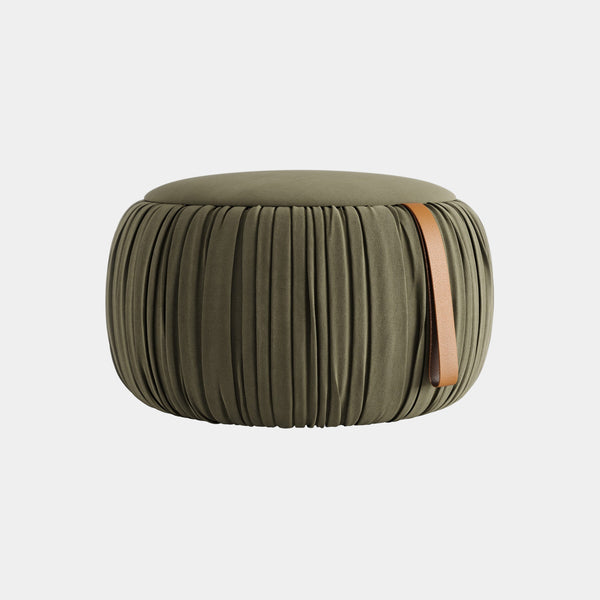 Rylans Draper Pouf with Concealed Storage