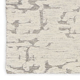 Sculptural Grey Wool Luxury Rug, available from Touched Interiors UK